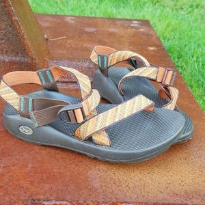 Chaco Men’s Z Classic Brown with Orange Straps